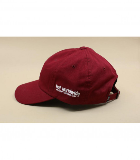 Huf Huf cap triangle logo burgundy Huf Huf cap triangle logo burgundy